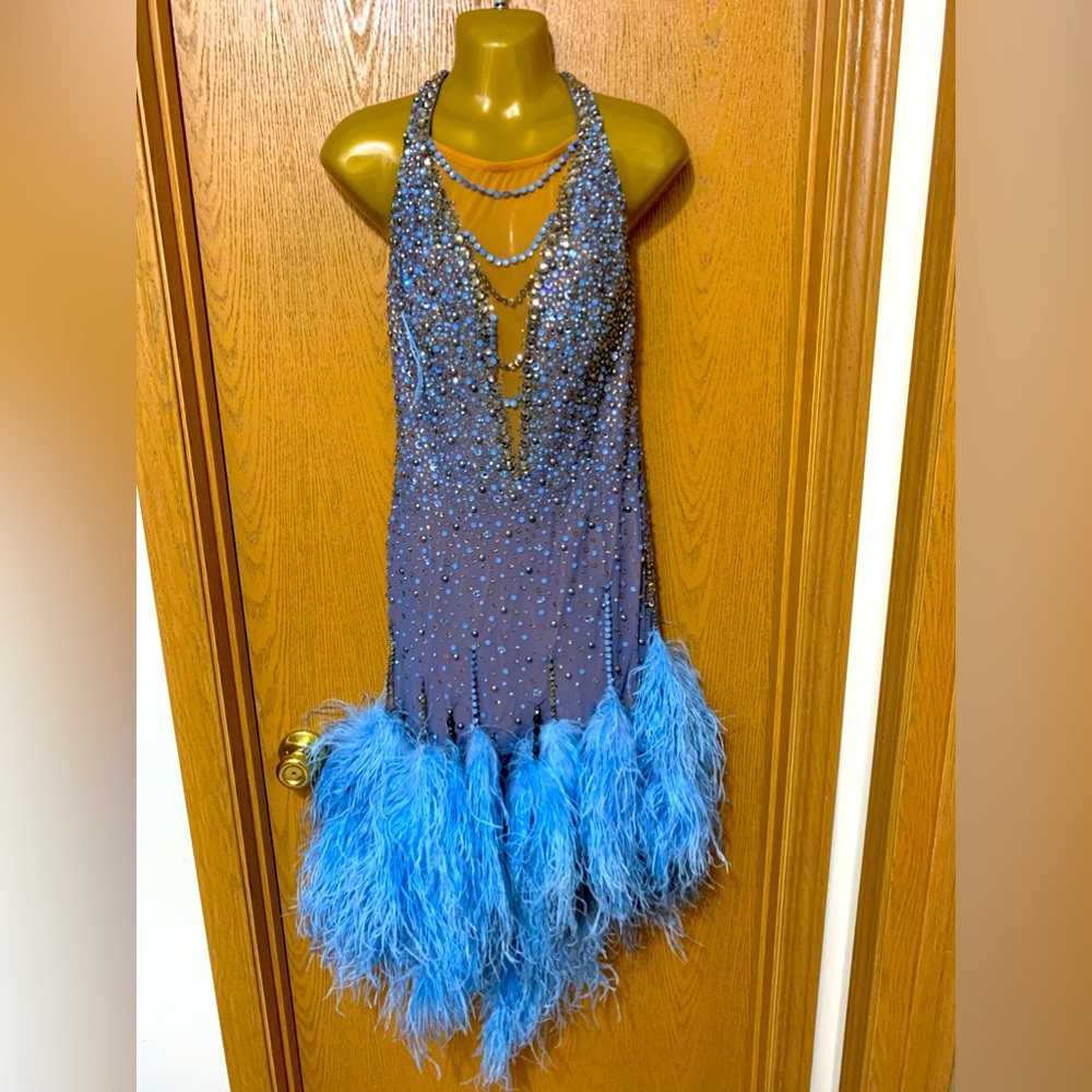 Latin dance dress by Julia Gorchakova